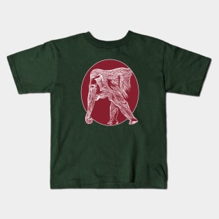 Indian Elephant Strolling Kids T-Shirt